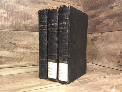Breviarium Monasticum, 3 Volumes (Aestiva, Hiemalis, Autumnalis)  by Order of St