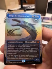 MTG Magic the Gathering Eluge, the Shoreless Sea (288/454) Bloomburrow LP FOIL