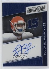 2014 Press Pass Showbound Blue /99 Loucheiz Purifoy #SB-LP Auto s1i