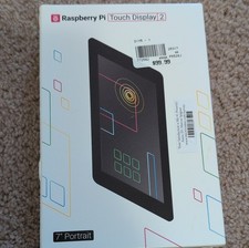 Raspberry Pi Touch Display 2 7" Touchscreen LCD Graphic Display 720x1280 Black