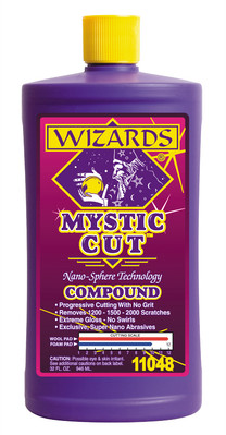 Wizards 11048 Mystic Cut Nano Sphere Technology Compound 32 oz. Bottle