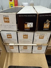 9x Argus 80 Slide Capacity Magazine No. 581 Spill-Proof Jam-Proof Storage Boxes