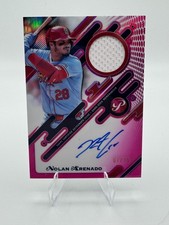 2025 Topps Pristine Nolan Arenado Pink Pristine Pieces Patch Auto /15