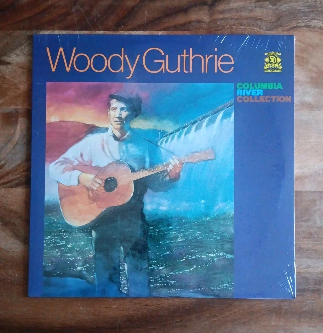 Woody Guthrie Columbia River Collection Vintage 1987 Rounder Vinyl LP NEW SEALED