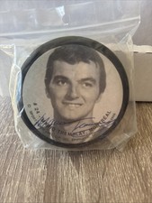 1991 Sport Flash Signed Puck Mario Tremblay Rare