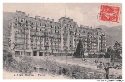 CAR-AFWP14-0763-SWITZERLAND - MONTREUX - PALACE