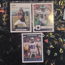 Score Fleer Topps Terrell Owens Dallas Cowboys NFL Cards #207 #75 #47 2008 Lot