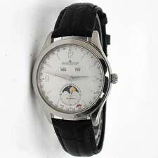 Jaeger-LeCoultre Master Calendar 39mm Steel Silver Dial Men Watch Q1558420