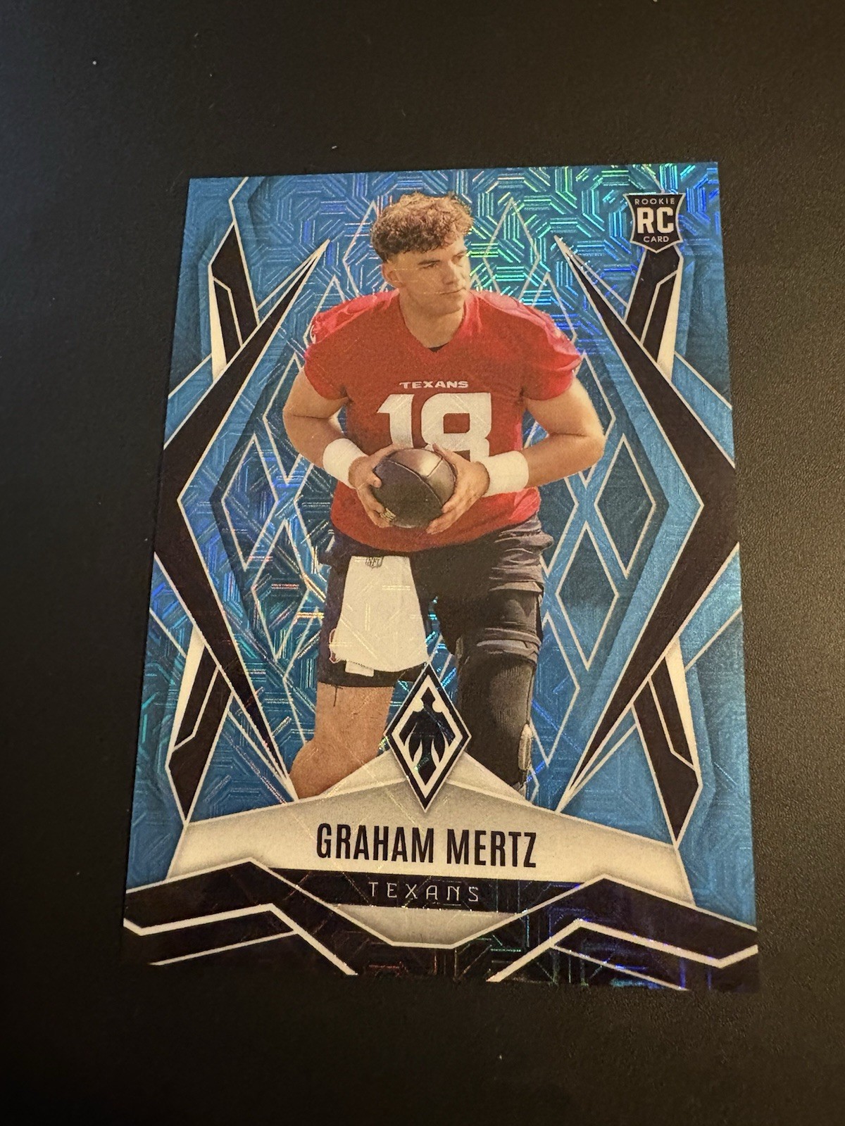 2025 Panini Phoenix - Rookies Graham Mertz #222 Light Blue Mojo /85 (RC ...