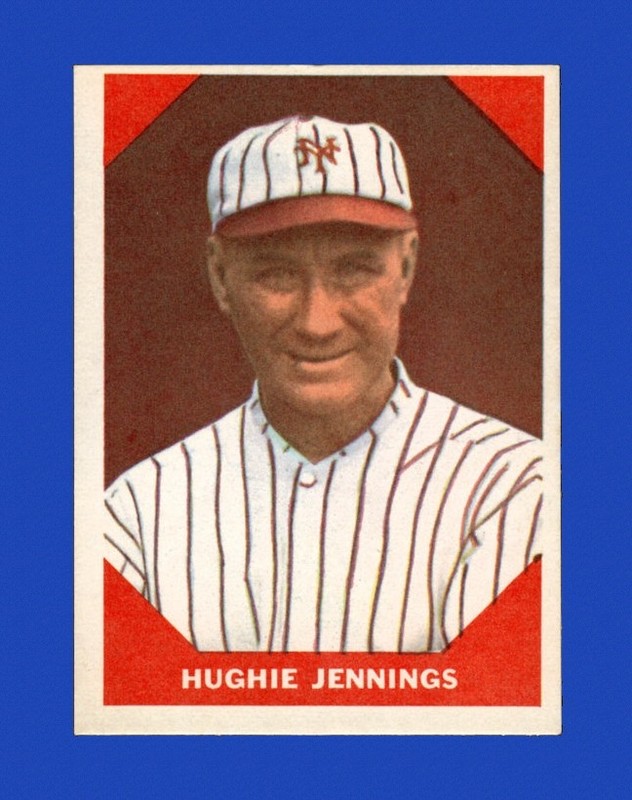 1960 Fleer Set-Break # 67 Hughie Jennings NR-MINT *GMCARDS*