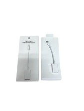 Apple Lightning to USB Camera Adapter for iPad iPhone iPod MD821ZM/A - Open box