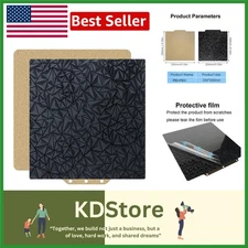 Double Sided PEI & Steel Build Plate for Adventurer 5M/Pro, No Glue 3D Printe...