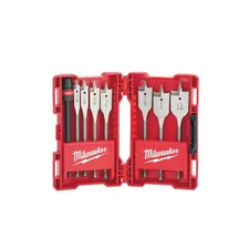 Milwaukee Tool 49-22-0175 Flat Boring Bit 6" Universal Set - 8Pc