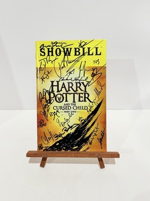 Harry Potter and the Cursed Child Part 2 OBC  SIGNED/AUTO Broadway Playbill 2018