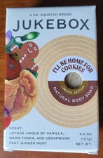 Jukebox ~ I'LL BE HOME FOR COOKIES - Limited Edition - Natural Body Soap - NEW🎅