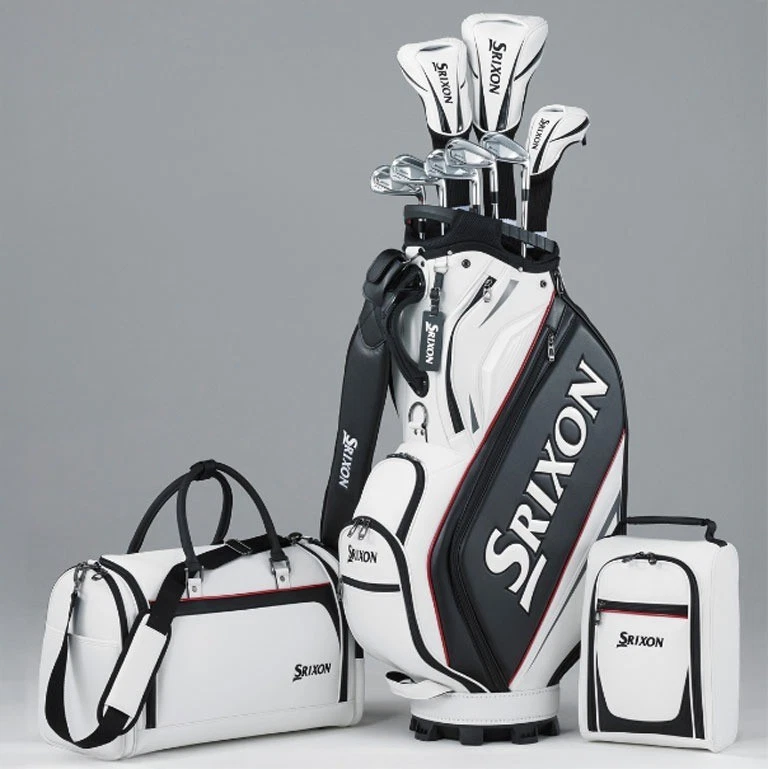 Dunlop Golf SRIXON Cart Bag Replica Model 2024 10inch 5-way 3.5kg Men White/Navy - Image 3 of 4