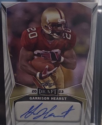 Leaf Draft Autographs Garrison Hearst San Francisco 49ers 2023 BA-GH2