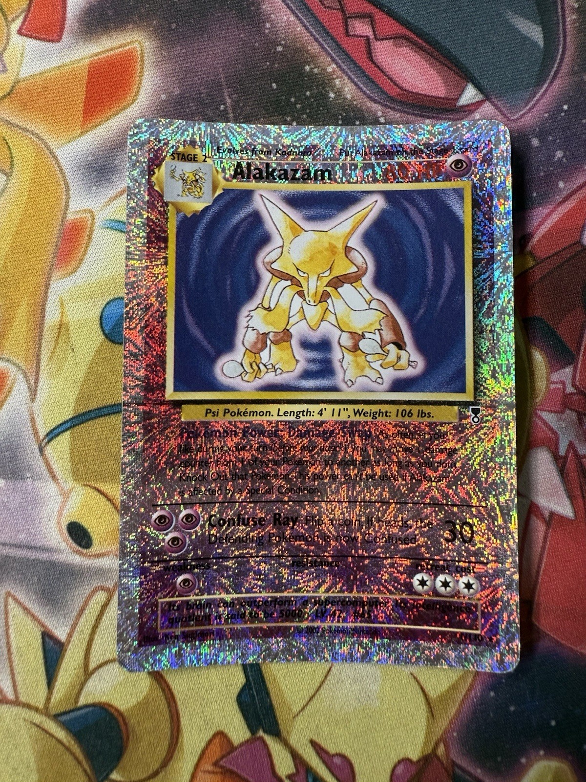 Alakazam • Pokemon Legendary C. Reverse Holo Foil 2002 1/110 LP
