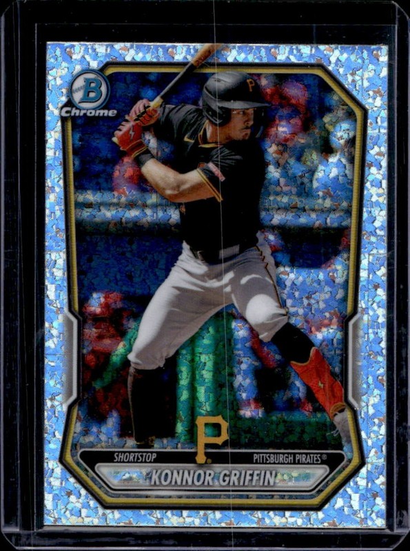 2026 Bowman Konnor Griffin Chrome Prospects Mini-Diamond Refractor #BCP-92