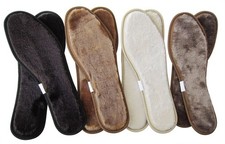 Fluffy Fleece Insoles for Carbon Soles Odor Men Wool Winter Shoes Thick Plush...