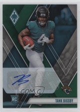 2023 Panini Phoenix Rookies Green Auto 7/10 Tank Bigsby #131 Auto 0vc5