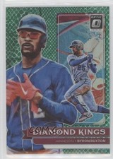 2022 Donruss Optic Diamond Kings Green Dragon Prizm 70/99 Byron Buxton #10 04br