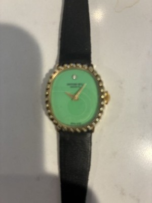 raymond weil gold dress watch GENEVE LADIES 17 JEWEL PLATED WIND NEW BATTERY ALLHOCONO