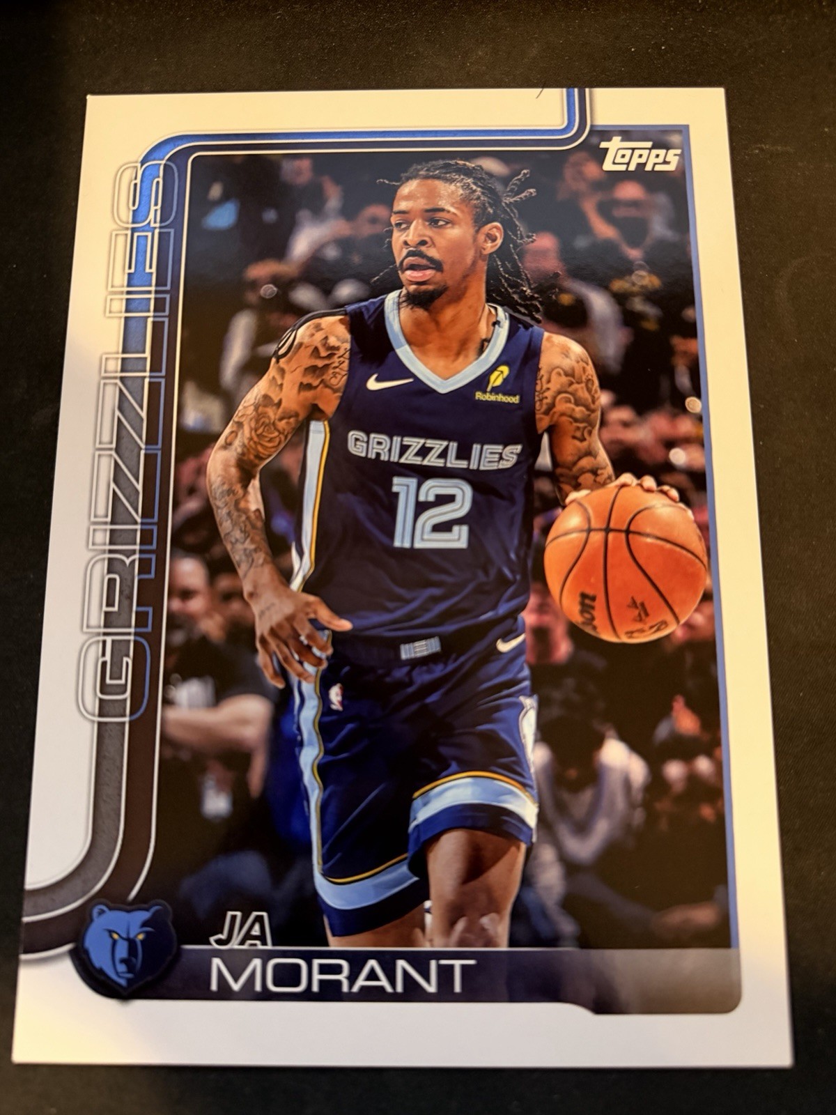 2025 Topps Basketball Ja Morant OTC-8 OVERSIZED