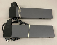 LOT OF 2 HP Elite Thunderbolt 3 Docking Station HSTNN-CX01 No AC Adapter