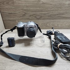 Sony Mavica MVC-CD400 4.0MP Digital Camera - Black Silver Tested