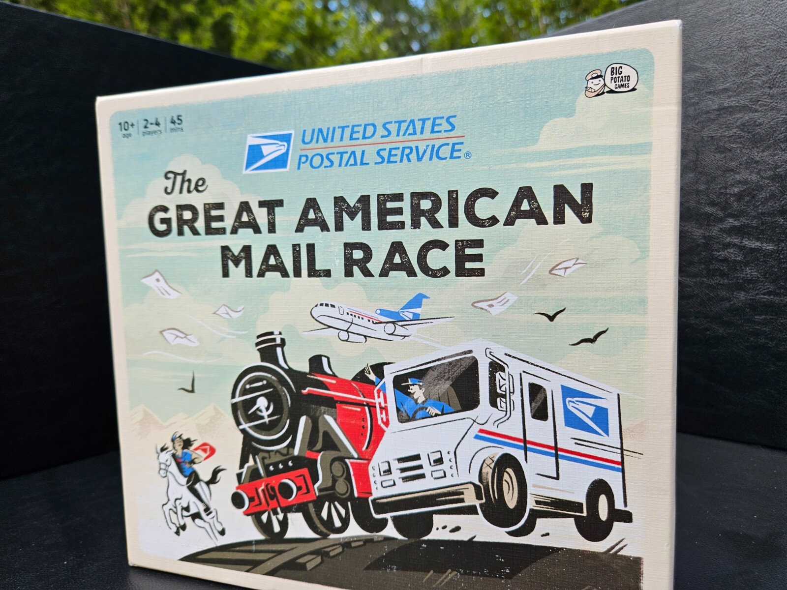 The Great American Mail Race USPS Post Office Board Game NEW eBay