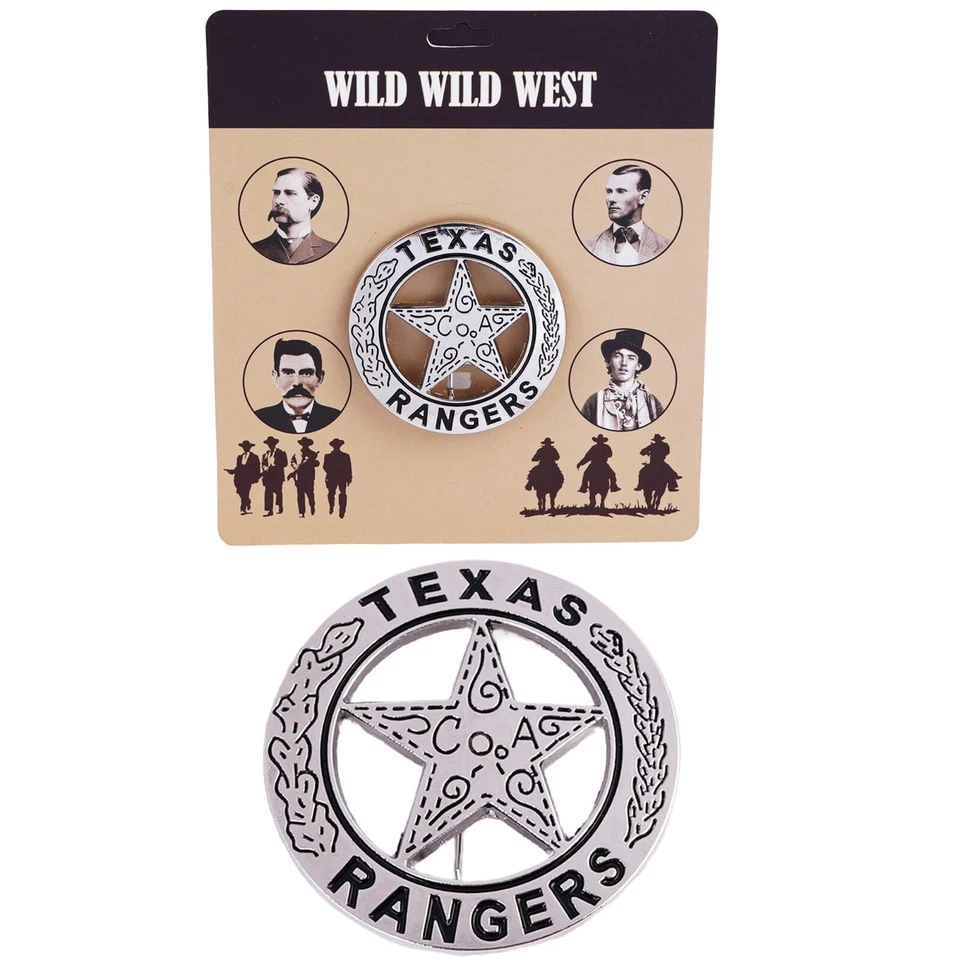 Texas Rangers Wild West | La auténtica insignia de vaquero del oeste Foto 4 de 4