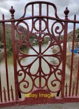 Photo 6x4 Iron work on the Iron Bridge Ironbridge Close up of part of the c2022