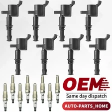 8X Ignition Coil DG511 + Spark Plug for 2004-08 Ford F150 Expedition 5.4L FD508