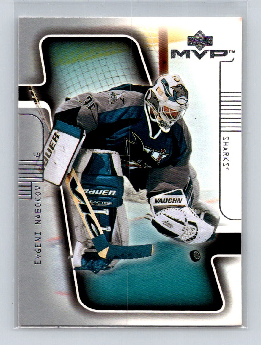 Evgeni Nabokov #160 2001 Upper Deck MVP Hockey