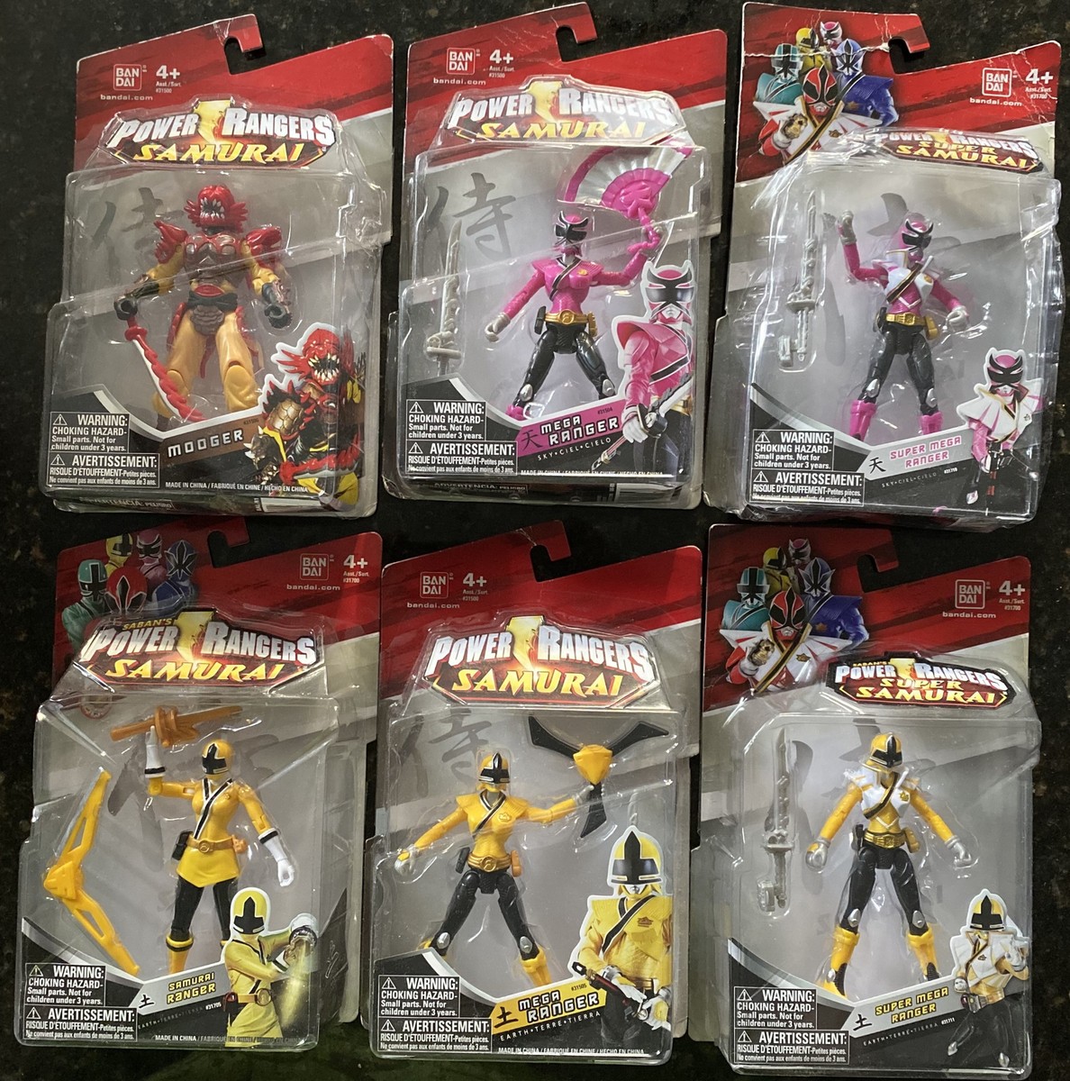 バンダイアメリカ★未使用品パワーレンジャーサムライフィギュア7体セット★送料無料 POWER RANGERS SAMURAI & Super Samurai 2011-2012 NEW YOU CHOOSE: 9