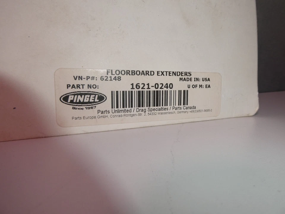 Extensores de piso Harley FL Pingel J2 Foto 4 de 4