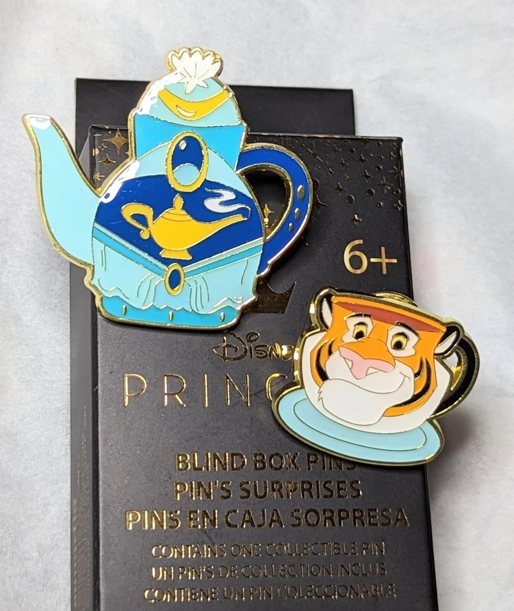 Loungefly Disney Princess Teacup Set Enamel Pins COMPLETE SET