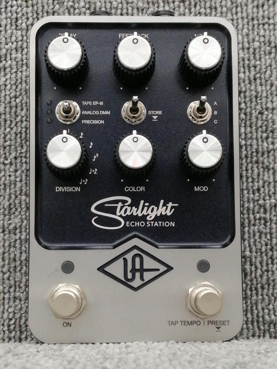 Universal Audio Uafx Starlight Echo Stationrev Delay Pedal Universal Audio Uafx Starlight Echo Stationrev Delay Pedal