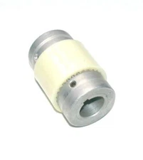 Unbranded  04B 04  Aluminum Shaft Coupling 3/4" & 7/8" Bores 1/8" Key Way