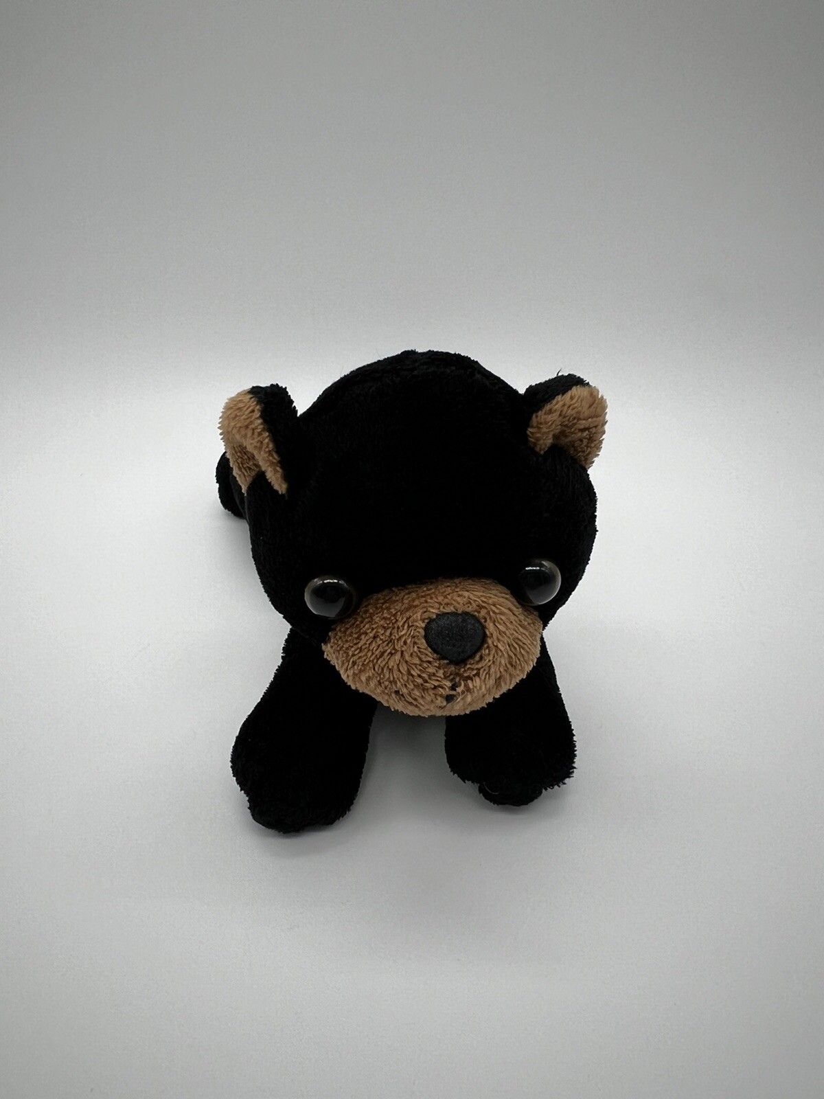 Unipak 7 Inch Black Teddy Bear Plush Stuffed Animal Toy 2011 Edition