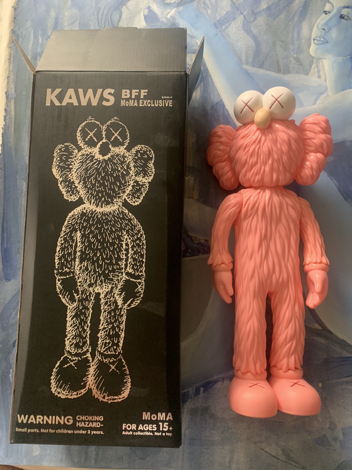 新しいブランド新しいブランドKAWS BFF MoMA EXCLUSIVE BLUE カウズ