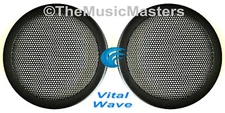 2X 4.5" inch Clipless Fine Mesh GRILL Speaker Sub Woofer Protective Covers VWLTW