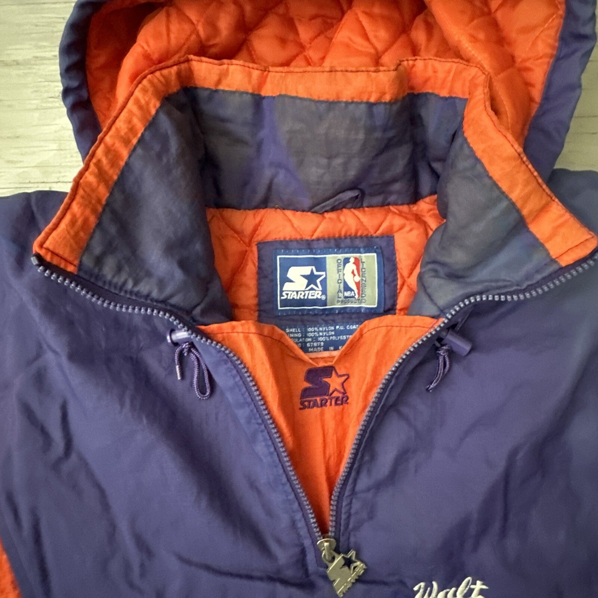 【90s】USA製NBA suns half zip sweat old 90s】USA製NBA suns half zip sweat old vintage 90s phoenix