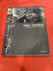 HARLEY DAVIDSON 2009 GENUINE VRSCA VROD FACTORY PARTS CATALOG MANUAL 99457-09