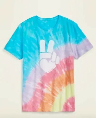 Old Navy Soft Washed Tee T Shirt Peace 