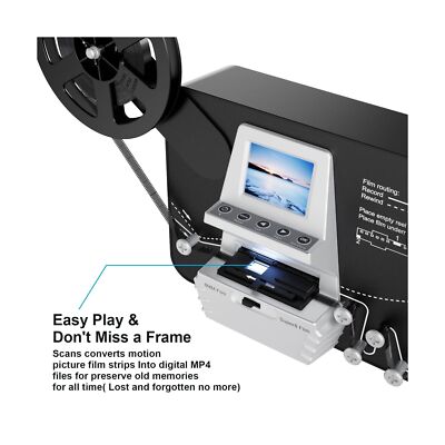 Scanner Convertisseur digital - Wolverine MovieMaker Pro - Pour bobine de 8 mm et Super 8