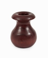 California Redwood Small Wooden Vase Handmade Natural Wood Vintage Decorative