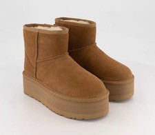 Authentic UGG Classic Mini Platform Chestnut 1134991 Women's Boots