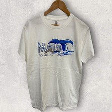 Maui Hawaii Animal Men's Graphic T Shirt White Size Medium